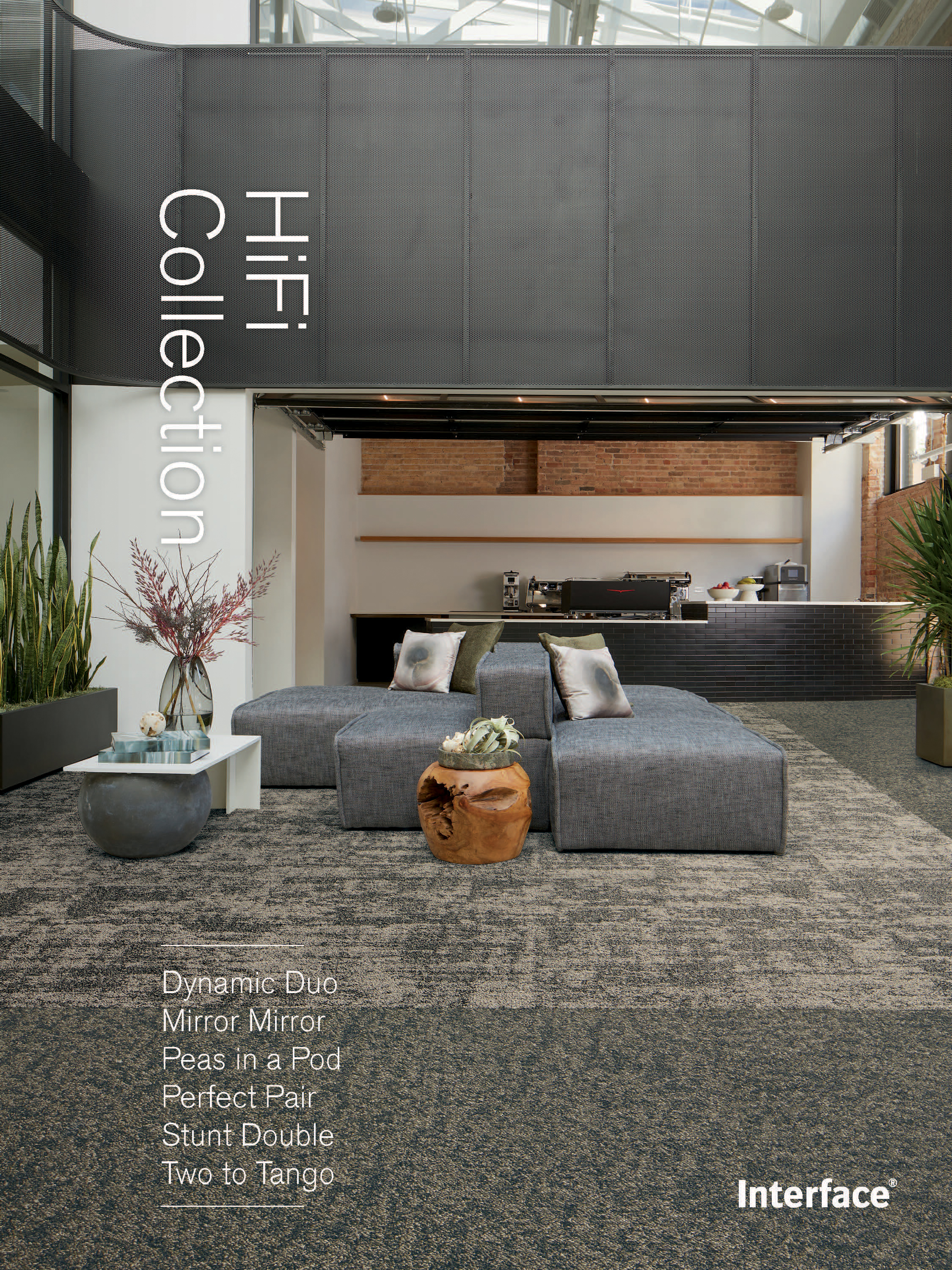 【HI FI FNK】(W) Mayo Layered Color Top HiFi: Non Directional Carpet Tile Collection Inspired by Nature